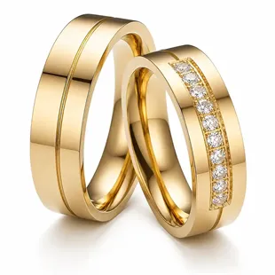 Heavenly IP gold forlovelse / Vielsesring