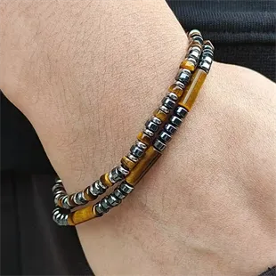 Tiger eye armbånd 2 stk.