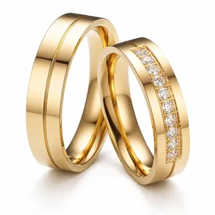 Heavenly IP gold forlovelse / Vielsesring