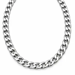 Enzo Panserkæde i Rustfrit Stål – 10 mm × 60 cm