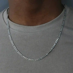 Comte halskæde i ædelstål