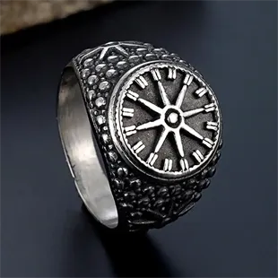 Nordic Biker Ring – 316L Rustfri Stål