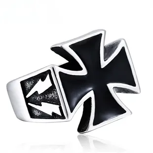 Jernkorset herrering i rustfri stål