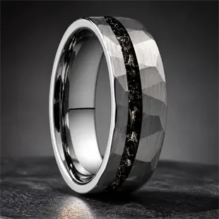 Aurelio herrering i matteret tungsten – 6 eller 8 mm