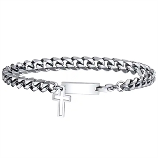 stålarmbånd til mænd