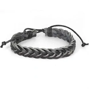 Armbåndssæt – Læderarmbånd & Perlearmbånd i maskulint design