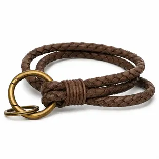 Keyhanger i kraftig bololæder "MOZ" Brun