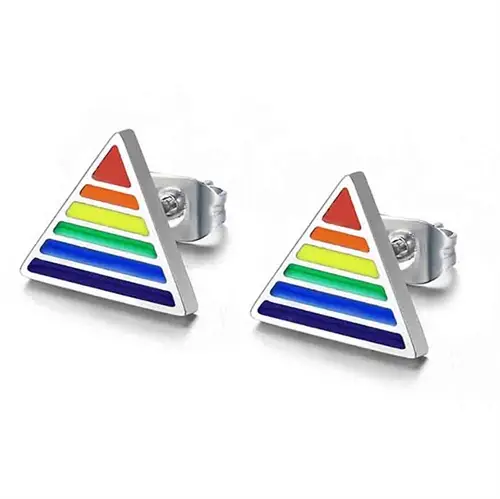 Triangle LGBT+ ørestik