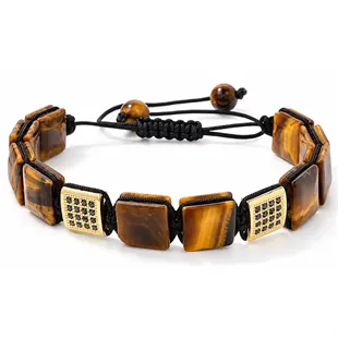 Marvey herrearmbånd macrame