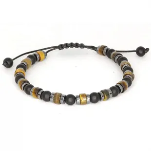 Armbåndssæt – Læderarmbånd & Perlearmbånd i maskulint design