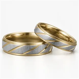 Sunshine ring til forlovelse eller vielse.